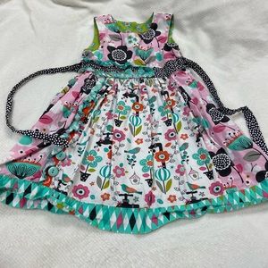 Jelly the pug Ruffled Dress size 5